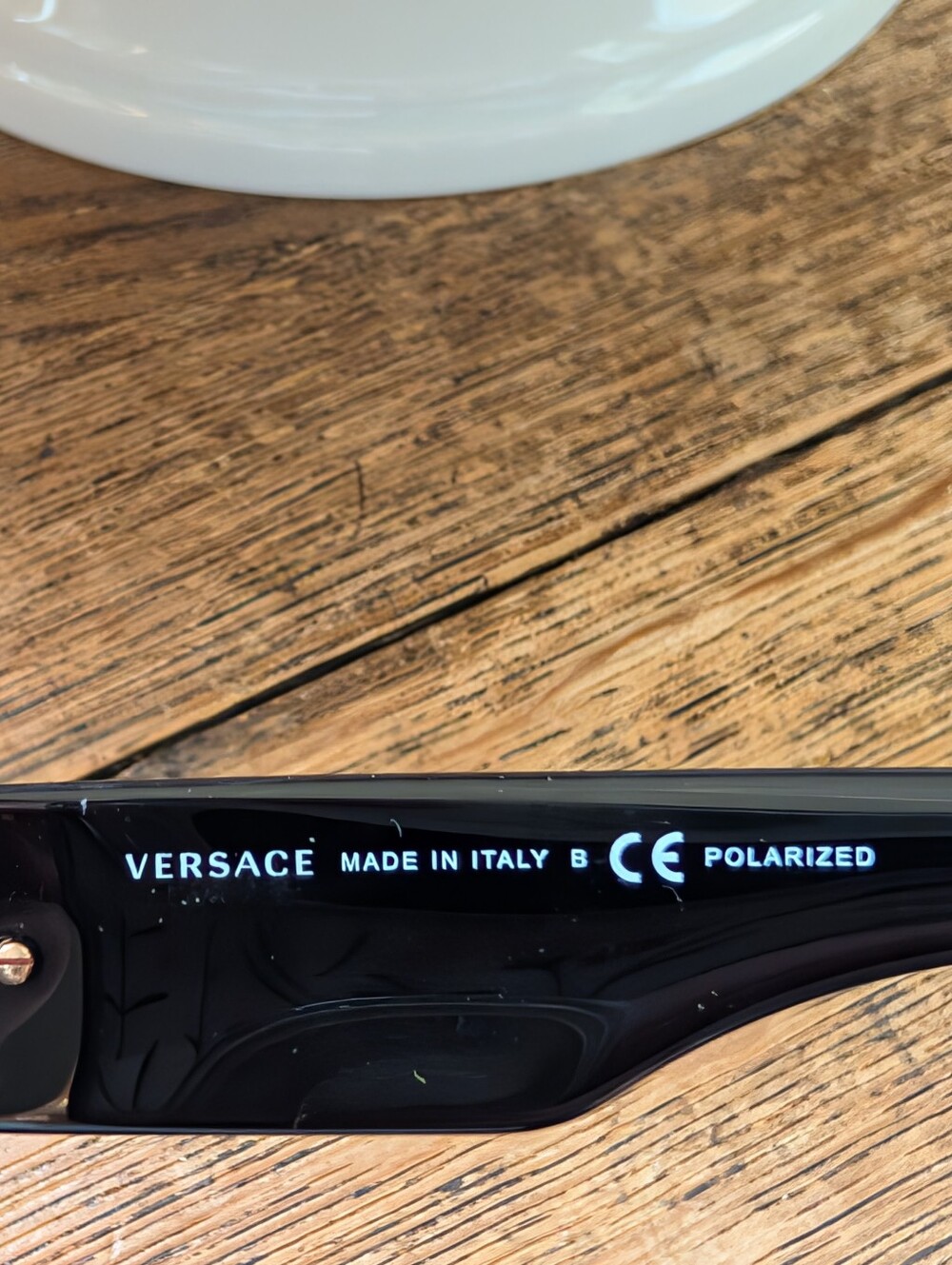Versace Black And Gold Sunglasses - Picture 9 of 12